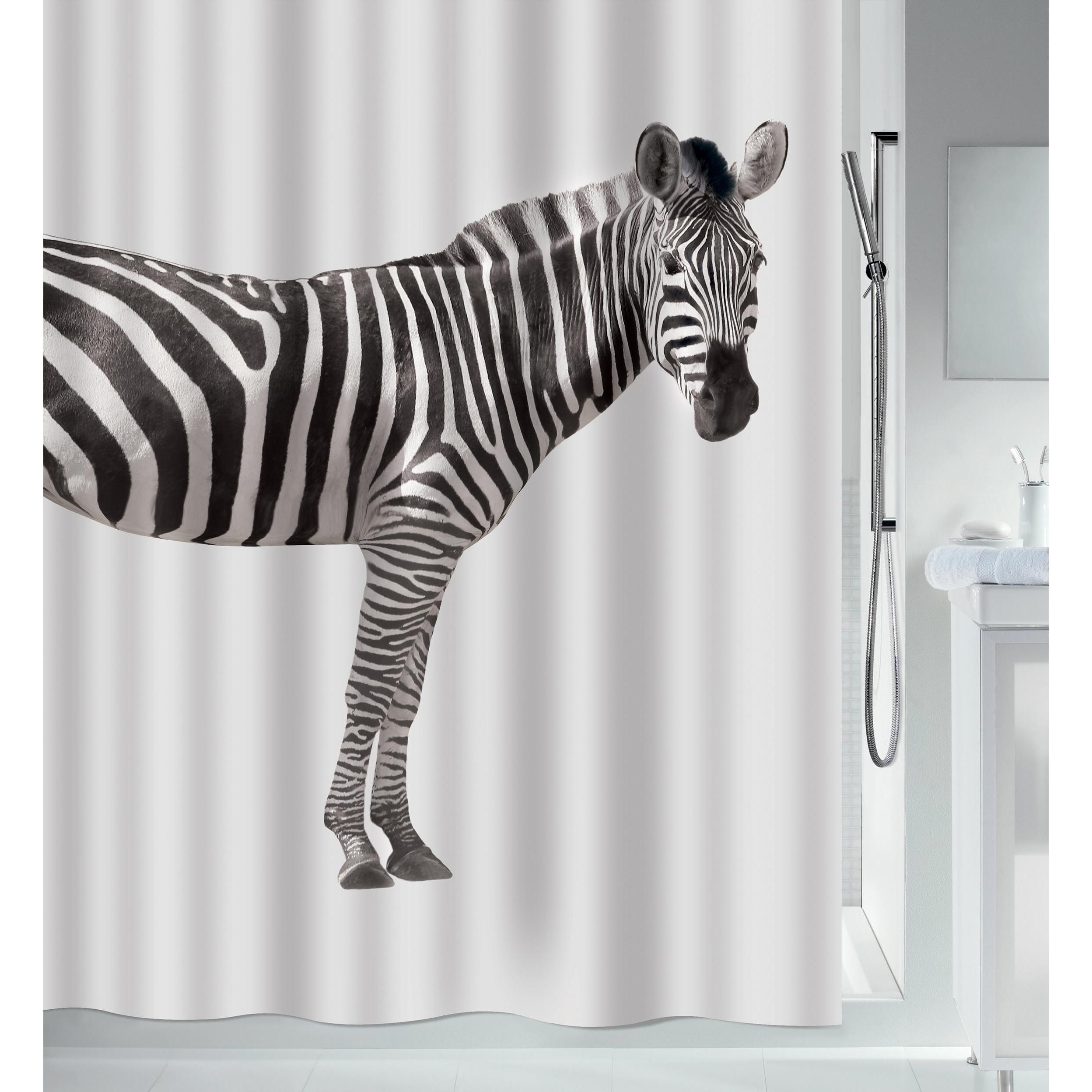 spirella, Duschvorhang, Zebra (180 x 200 cm)