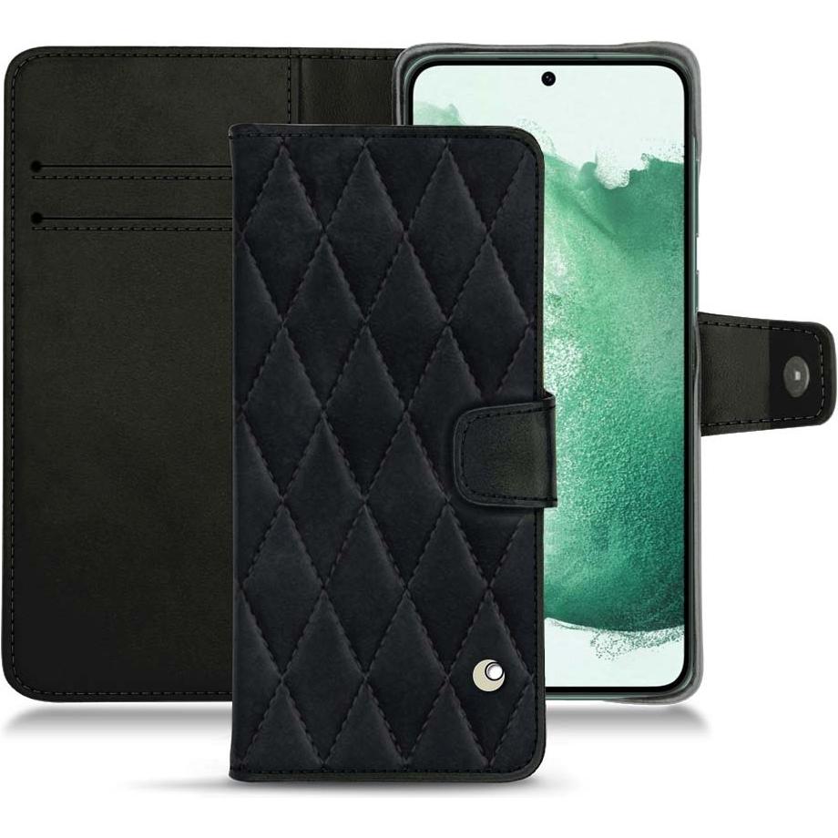 Thumbnail - Noreve Lederschutzhülle Wallet (Samsung Galaxy S22+ 5G), Smartphone Hülle, Schwarz