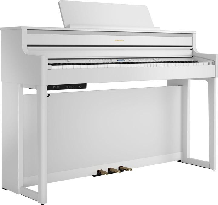 Roland HP704 numérique piano blanc