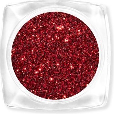 Actual product image Mesauda Mnp Glitter Ruby - Sparkly Glitter For Beauty Care (Nail decoration, Ruby)