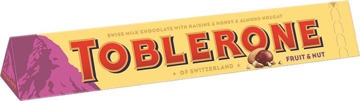 Actual product image Toblerone Fruit & Nut (100 g)
