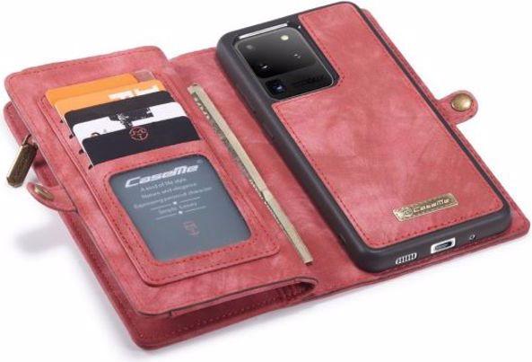 Actual product image Caseme Leather wallet with plastic cover (Samsung Galaxy S20 Ultra)
