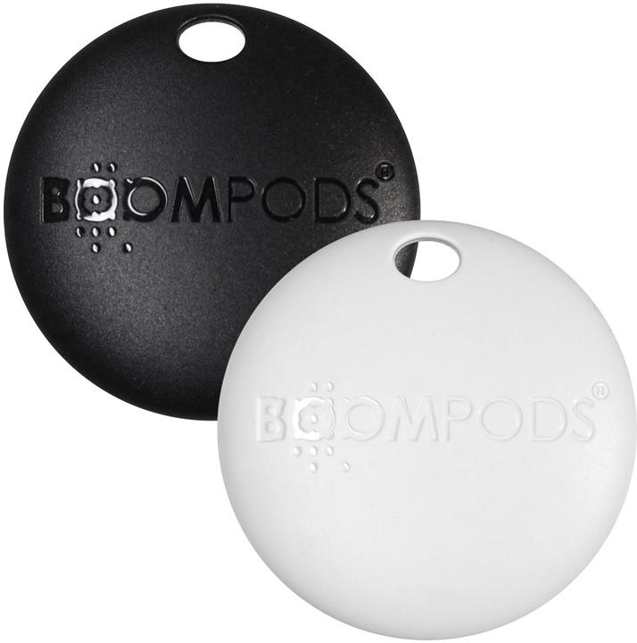Boompods Boomtag 2 Pack noir & blanc (Android, iOS)