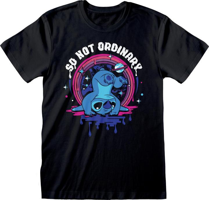 Actual product image Lilo & Stitch Unisex Adult Not Ordinary T-Shirt (5XL)