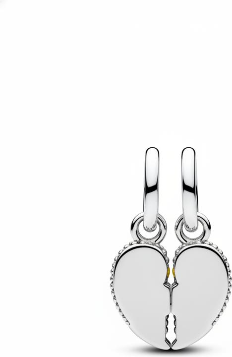 Image du produit Pandora Love Birds Splittable Dangle Charm (Argent 925, Argent massif 925, Émail)