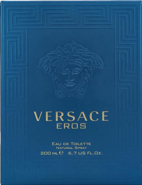 Actual product image Versace Eros (Eau de toilette, 200 ml)