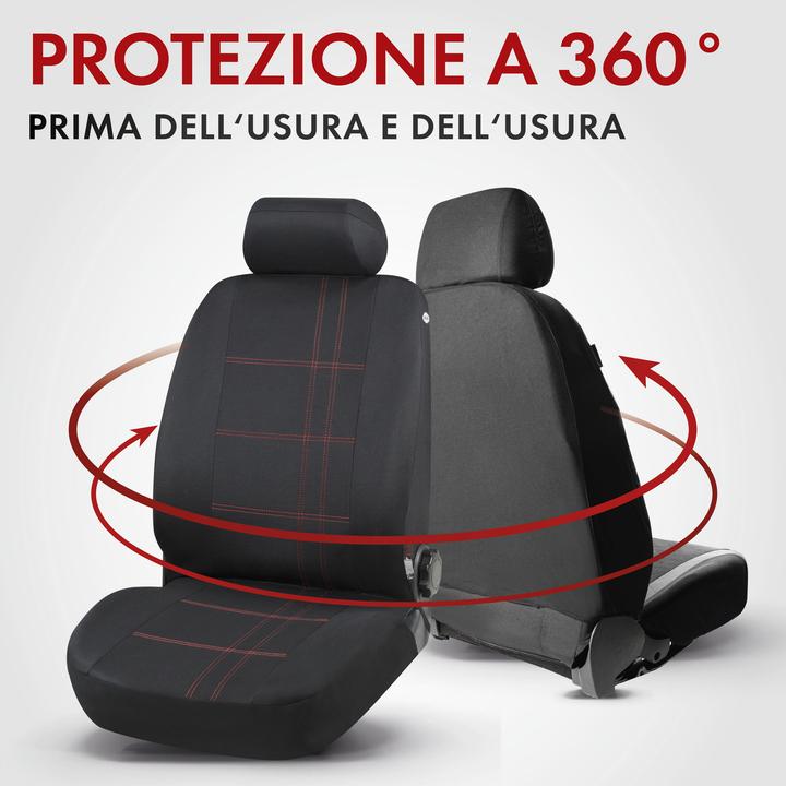 Produktbild CarComfort Autositzbezug Nashville schwarz