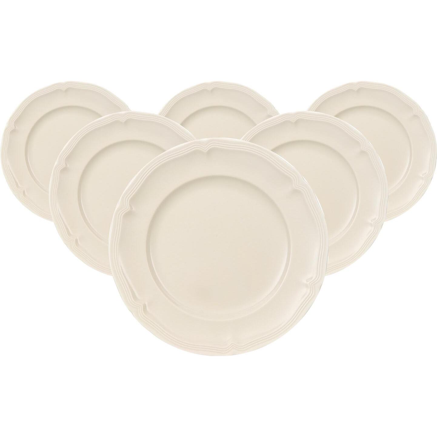 Villeroy & Boch Manoir Brotteller, Teller, Weiss