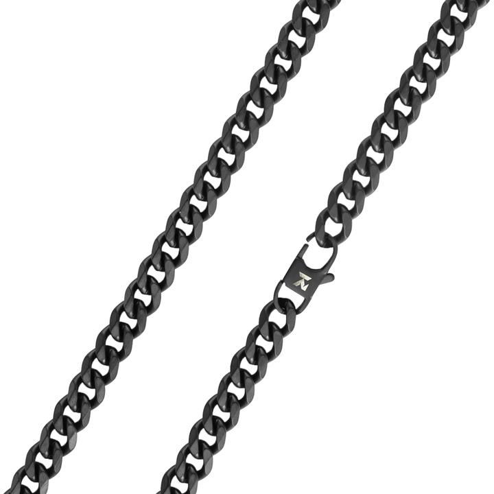 Produktbild K12 - Black Cuban Chain - 8 mm (Chirurgenstahl 316L)