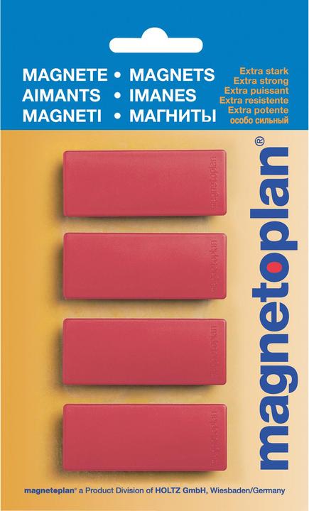 Immagine prodotto Magnetoplan Magneti rettangolari (4 x)
