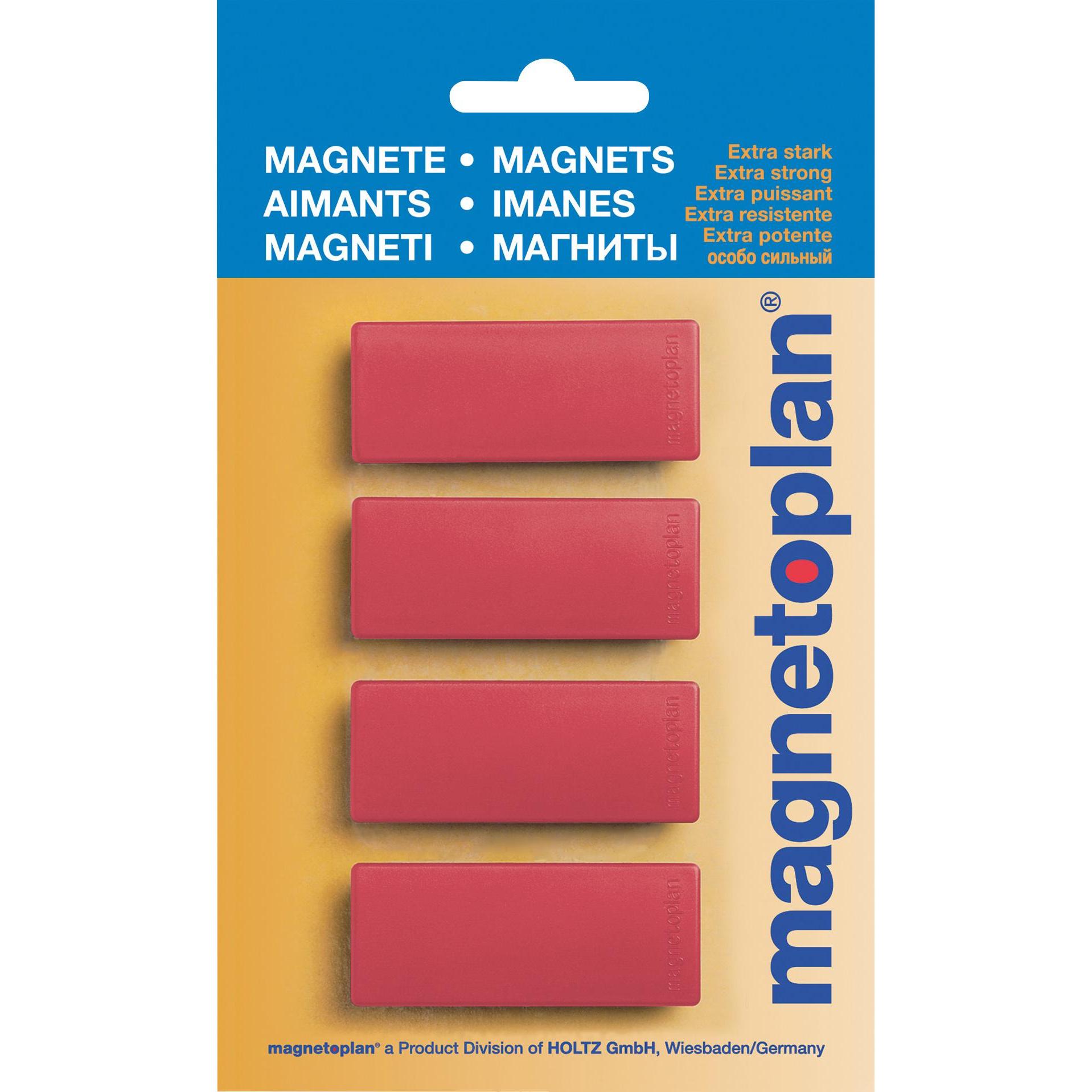 Magnetoplan, Magnet, Rechteck-Magnete (4 x)