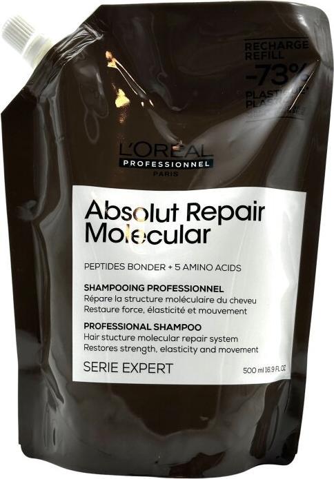 Actual product image L'Oréal Professionnel Series Expert Absolute Repair Molecular Refill (Liquid shampoo, 500 ml)