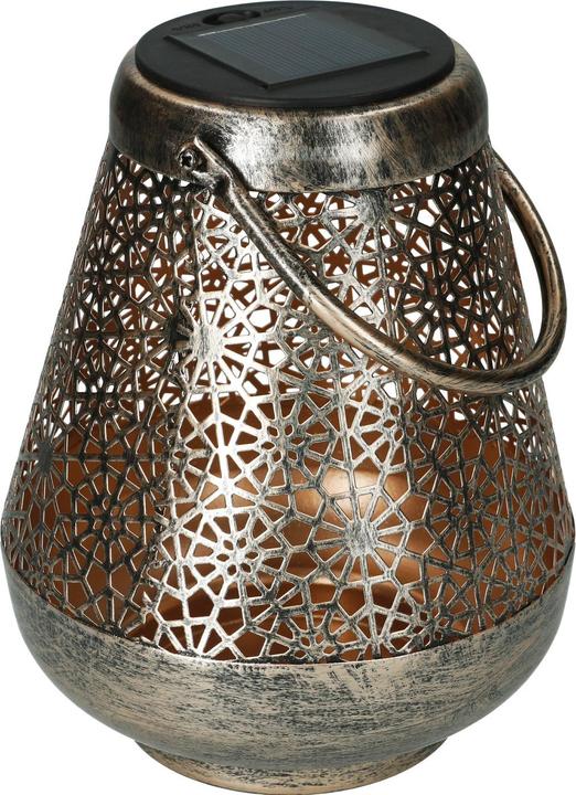 Produktbild GuGus Laterne Solar, Konisch, 16 x 19 cm, Bronze (16 x 16 x 19 cm, 1 x)