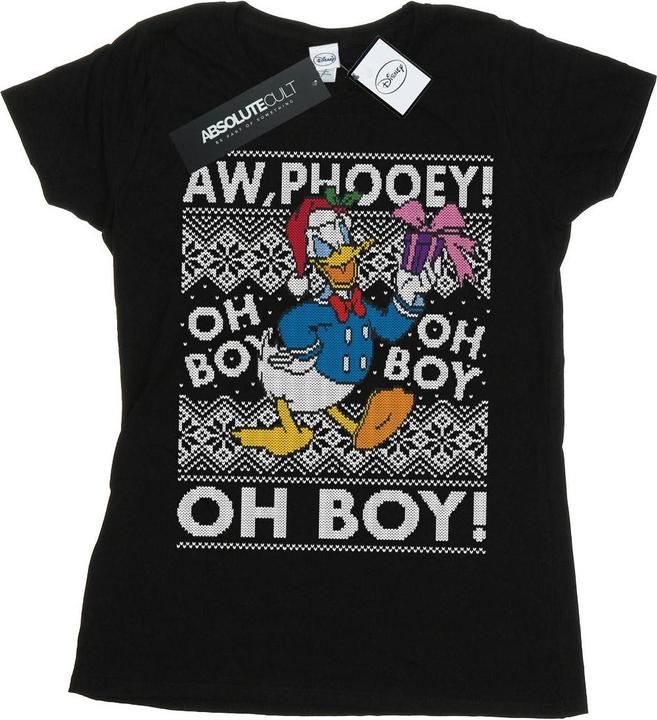 Produktbild Disney Donald Duck Christmas Fair Isle TShirt (XL)