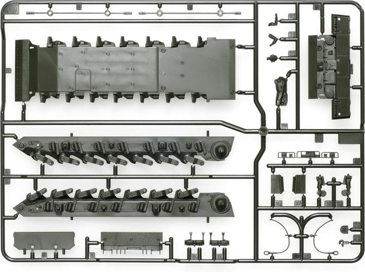 Actual product image Tamiya 1/48 German Main Battle Tank Leopard 2 A7V