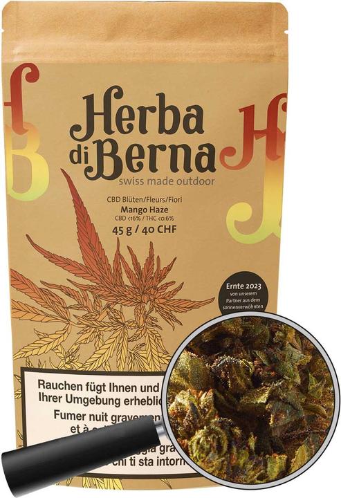 Produktbild Herba di Berna Mango Haze (45 g, Outdoor)