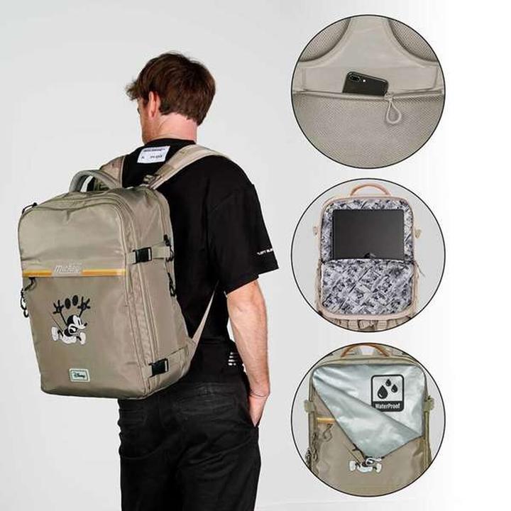 Produktbild Karactermania Large Mercury Travel Backpack 47x23x33cm Face (35 l)