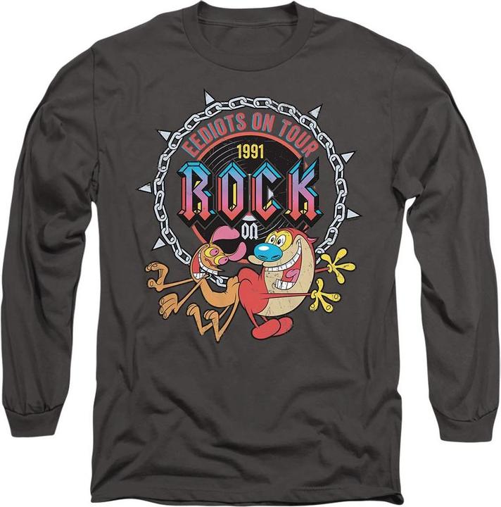 Image du produit Ren & Stimpy - T-shirt EEDIOTS ON TOUR - Adulte (S)