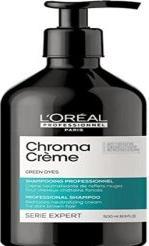 Produktbild L'Oréal Professionnel Expert Chroma Creme Shampoo Grün 500 ml (500 ml, Flüssiges Shampoo)