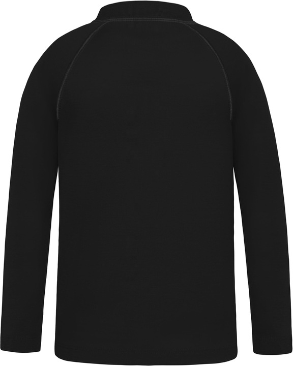 Actual product image Normani Kids merino long sleeve with 1/4 zip "Nyapari" - 9545 (158, 164)