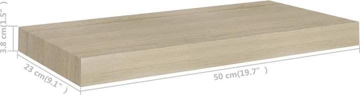 Actual product image vidaXL Wandregal (23 x 23 x 3.80 cm)