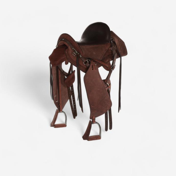 Produktbild Fouganza Reitsattel Wanderreiten Leder