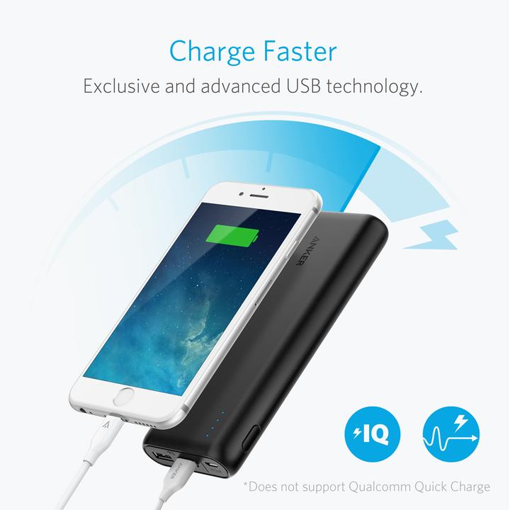 Actual product image Anker PowerCore 20100 (20100 mAh, 74.37 Wh)