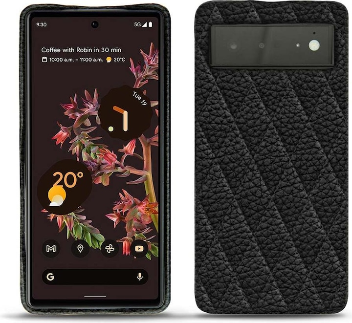 Actual product image Noreve Leather case (Google Pixel 6a)