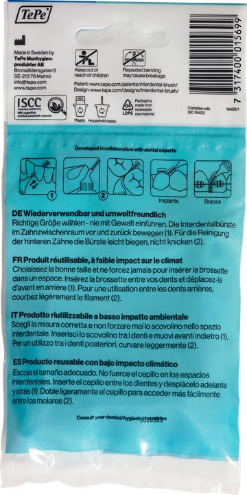 Actual product image TePe Interdental brushes Original ISO 3 (8x, 0.60 mm)