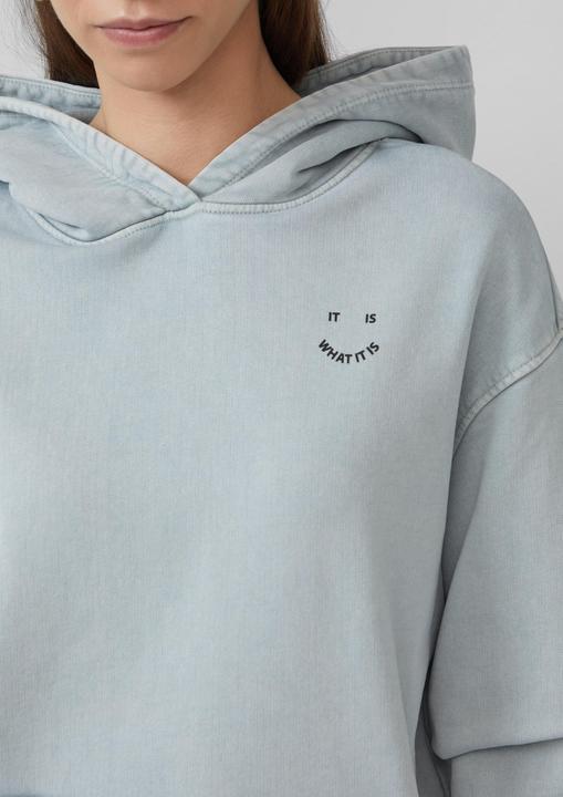 Produktbild s.Oliver Sweatshirt Unisex Sweatshirt mit Backprint und Wascheffekt (L)