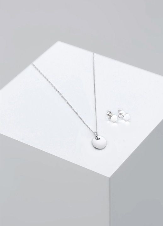 Produktbild Elli Plättchen Geo Basic (925 Silber)