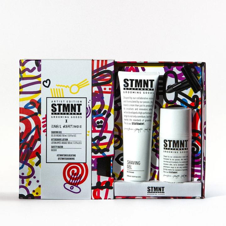 Actual product image STMNT Gift Box Shaving Set