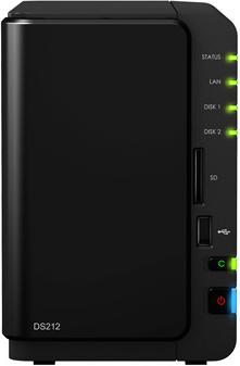 Image du produit Synology DS212, DiskStation NAS avec 2x 3TB WD ECO (2 x 3 To)