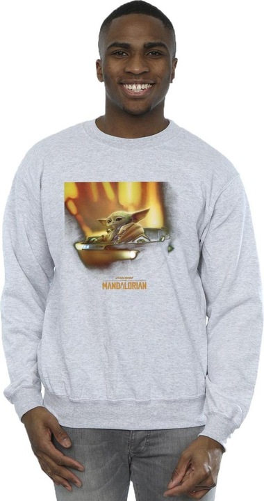 Produktbild Star Wars The Mandalorian Grogu Painted Sweatshirt (XL)