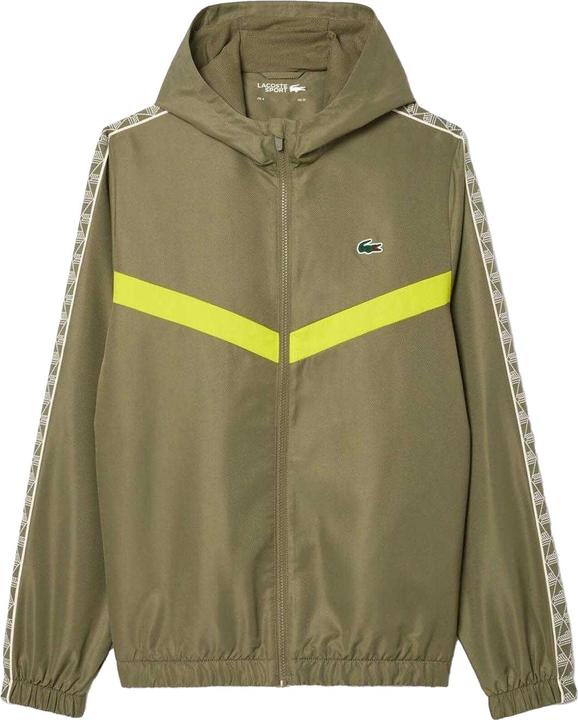 Actual product image Lacoste Mens Monogram Tennis Track Jacket (XS)