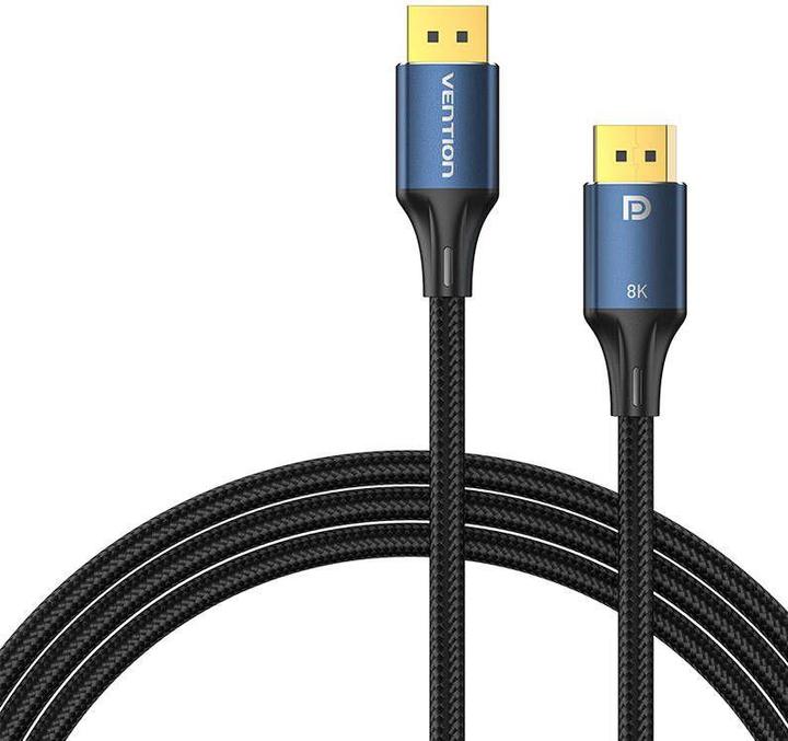 Vention HD DisplayPort 8K Cable 2m HCELH (Blue) (2 m, DisplayPort, 1.4)