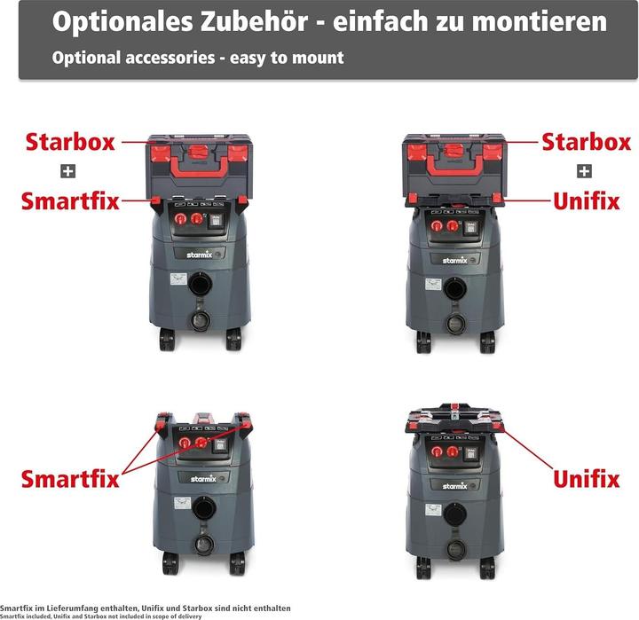 Produktbild starmix iPulse M-1635 Safe Plus (Nass-Trockensauger)