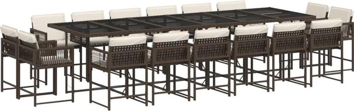 Produktbild vidaXL Garten Essgruppe (330 x 106 x 73 cm)