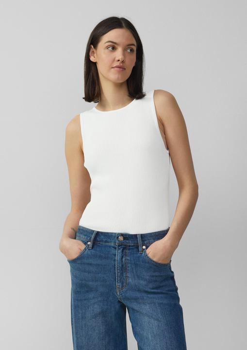 Immagine prodotto S.Oliver Strickpullunder Geripptes Feinstrick-Top im Slim Fit (48)