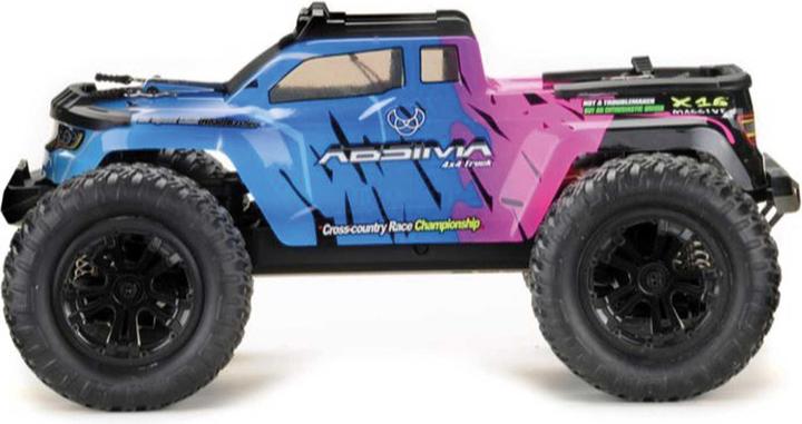 Image du produit Absima Monster Truck "MINI AMT" 1/16 rose/bleu 4WD RTR (RTR Prêt à fonctionner)