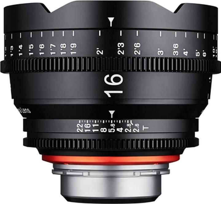 Produktbild Samyang XEEN 16mm T2.6 FF CINE MFT (Meter) (Micro Four Thirds, APS-C / DX, Vollformat)