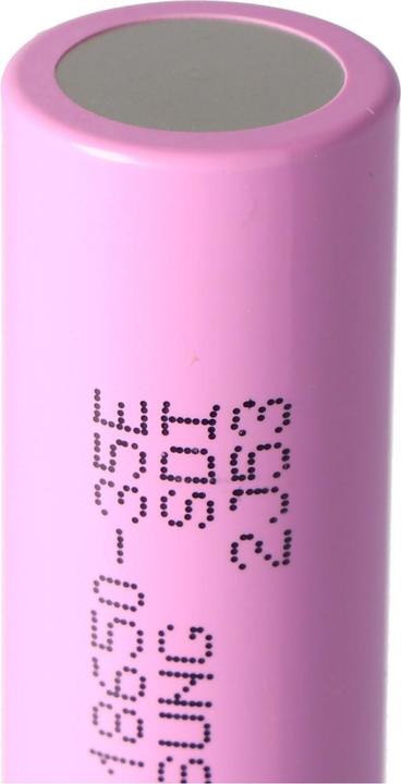 Actual product image Samsung INR18650-35E (1 pcs., AA, 3500 mAh)