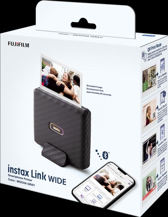 Image du produit Fujifilm Imprimante Instax Link Wide + 10 Shot Pack (Couleur)