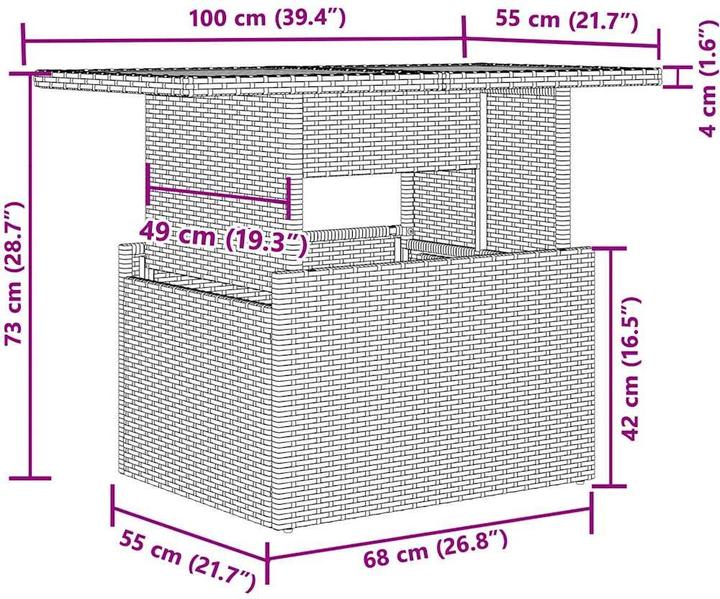 Produktbild vidaXL Elio