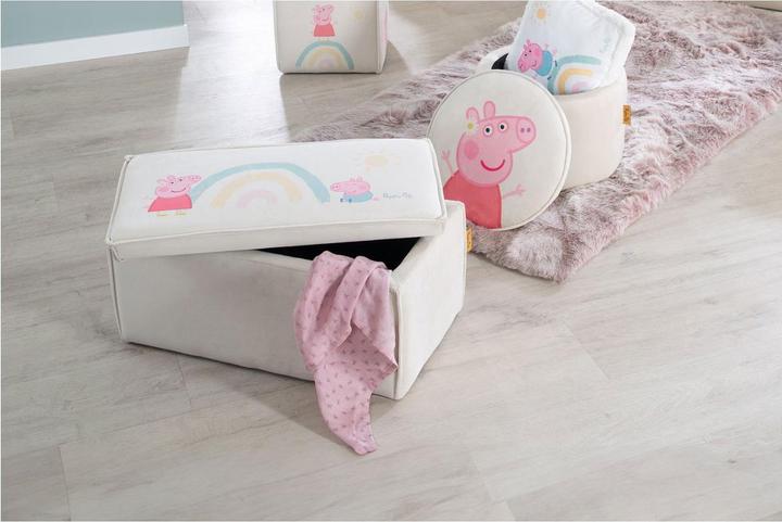 Actual product image Roba Children's stool with storage function Peppa Pig (Child seating group)