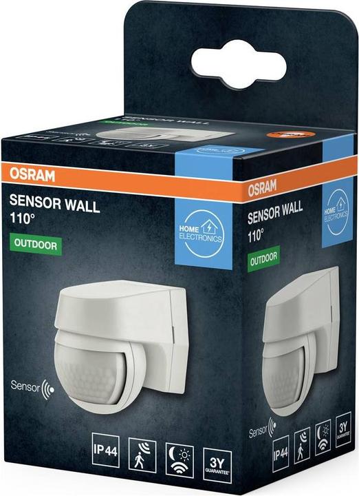 Actual product image Osram SENSOR WALL 110DEG IP44 WT (12 m)