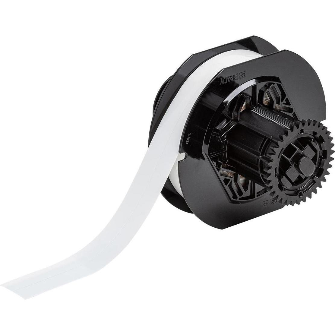 Brady, Etiketten, B33C-500-414, BradyGrip-Klettband zum Bedrucken für BBP33/i3300, Polyester, Weiss, 12.70 mm x