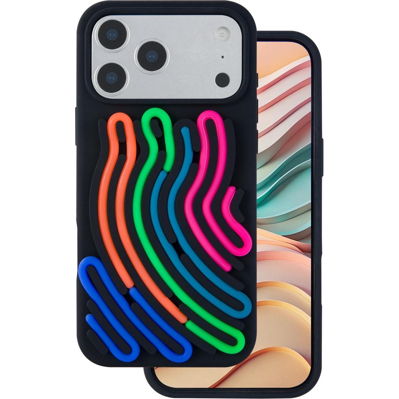 OEM DIY Snake case for iPhone 17 Pro Max 6,9" black (Apple iPhone 17 Pro Max), Cover smartphone, Nero