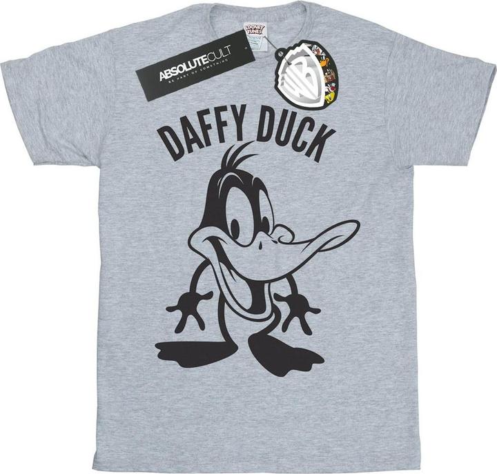 Produktbild Looney Tunes Daffy Duck Large Head TShirt (L)
