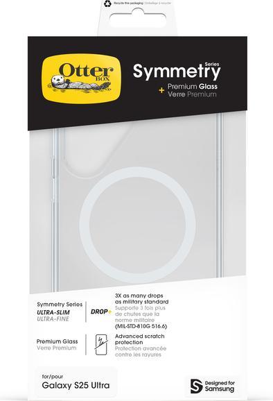 Image du produit OtterBox Symmetry Clear mit Magnets + Premium Glass (Samsung Galaxy S25 Ultra)